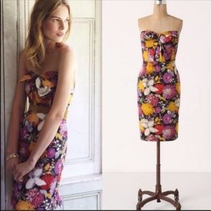 Anthro. Moulinette Souers Floral Dress Size 2